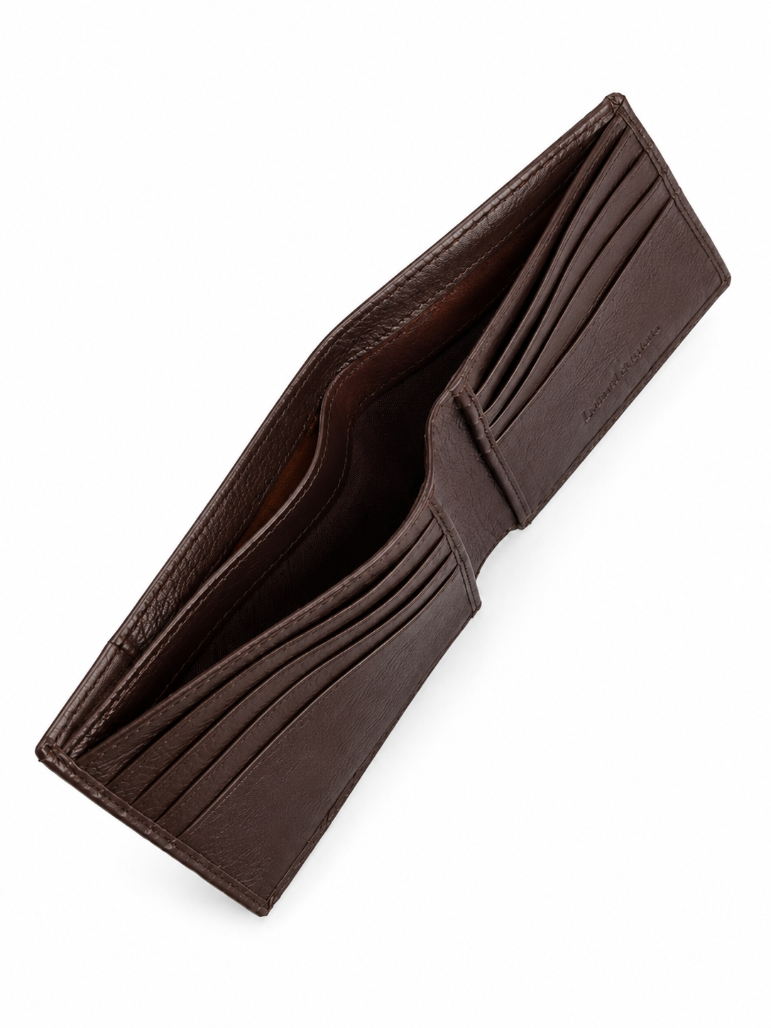 Nova brun plånbok med sedelfack